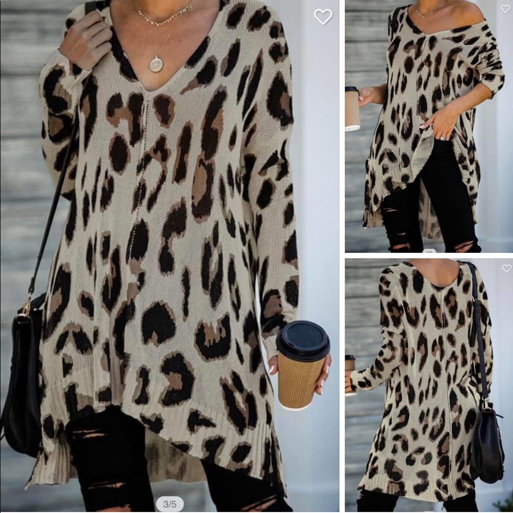 NEW•Creme De La Creme Call Me When The Coffee Is Ready Flowy Sweater•1X - Picture 1 of 13